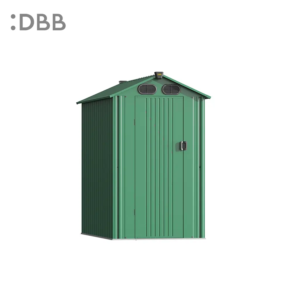 Metal Storage Sheds: A Versatile and Cost-Effective Solution 3 KingSuper series metal garden shed with Gable roof green