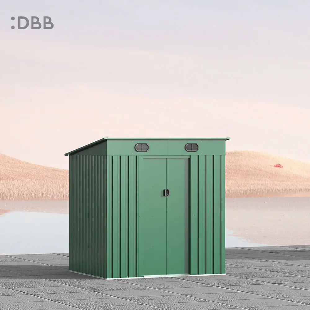 Why You Need a Metal Storage Shed: 6 Practical Reasons 4 KingSuper series metal garden shed with Pent roof 6x5ft 15