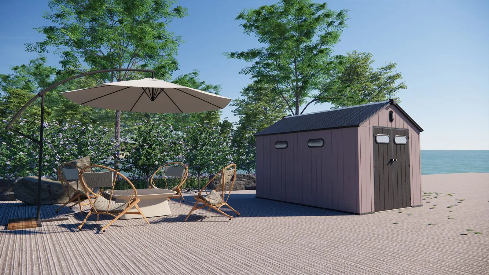 What are the advantages and disadvantages of plastic shed, metal shed and wood shed? 4 4