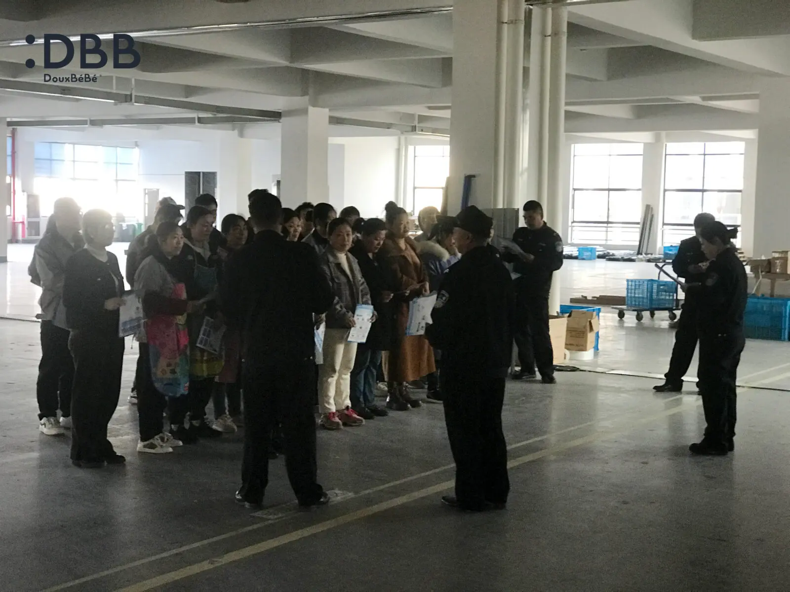 The police of Lingxia Police Station carried out anti-fraud propaganda for dibibi employees 2 Anti fraud propaganda2