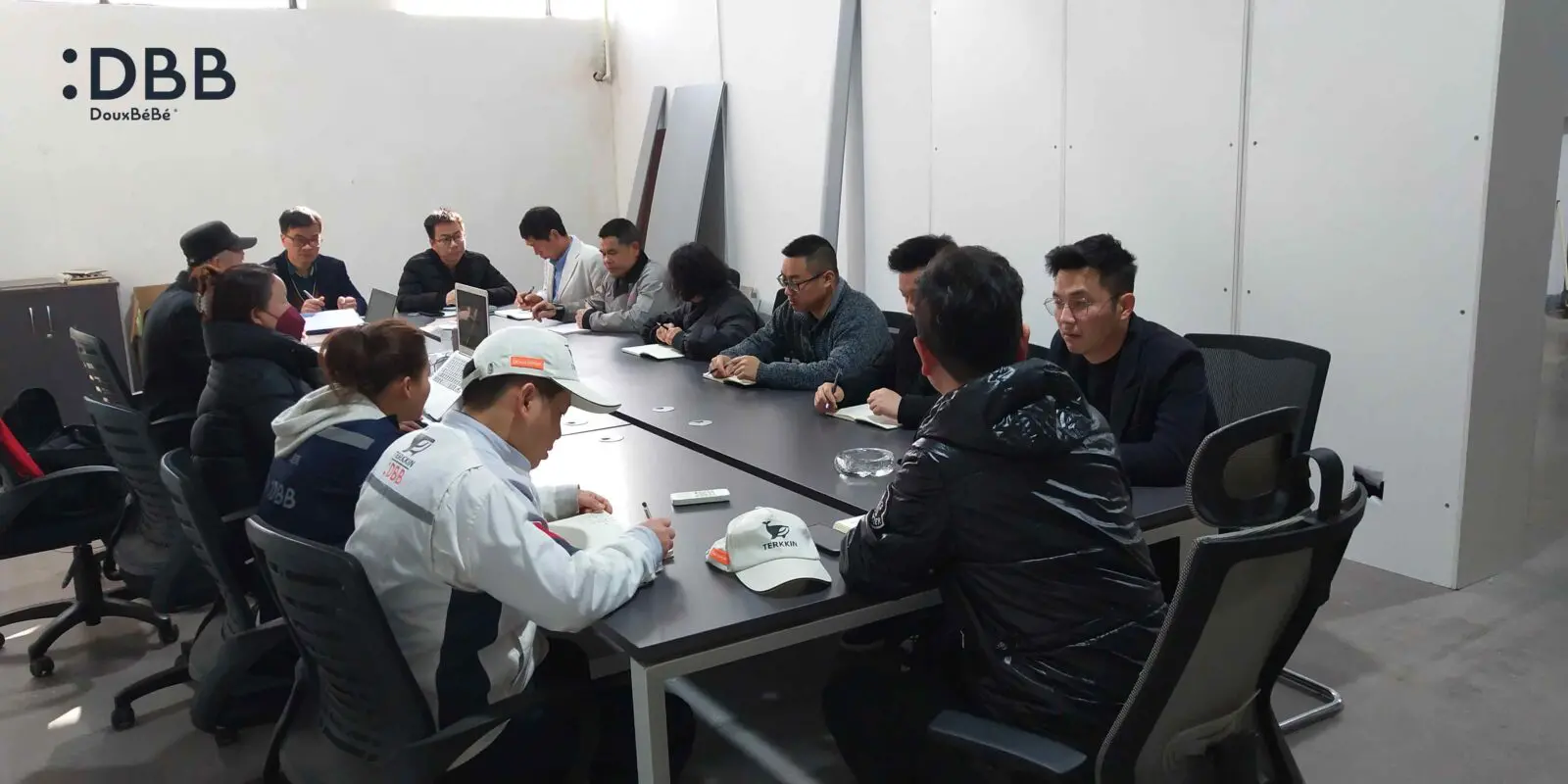 The ISO three-system certification of dibibi Factory is under intense progress 1 certificate of quality system1