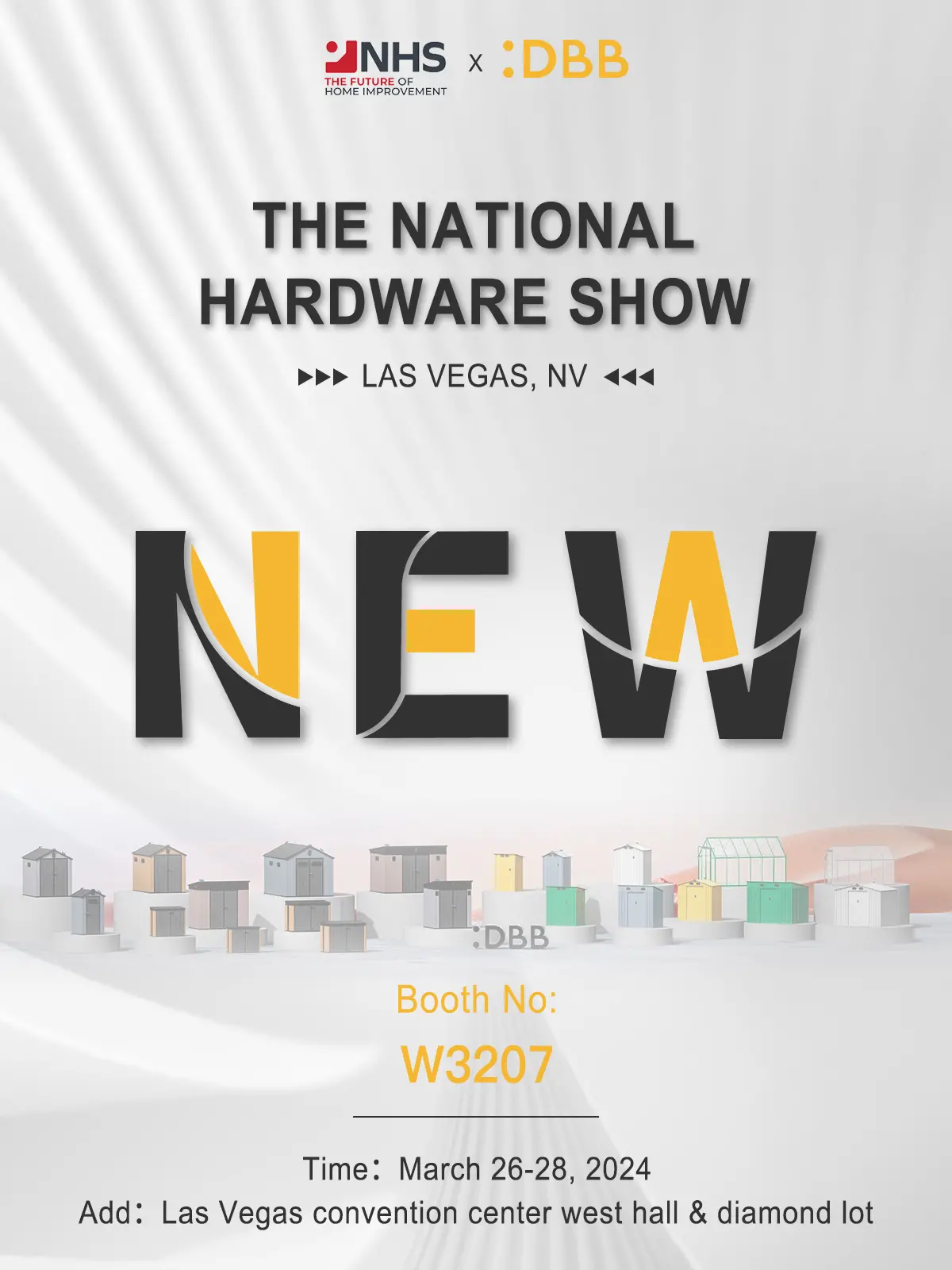 Exhibiting again ——DBB will soon appear at the National Hardware Show in the USA 2 National Hardware Show 1