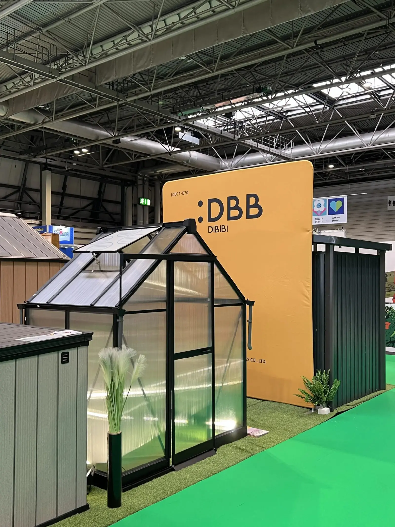 DBB Brand Shines at Glee Exhibition for Third Time, Unveiling New Metal Sheds and Plastic Cabinets to Make Gardens More Fun 5 DBB UK Glee Exhibition Birming3