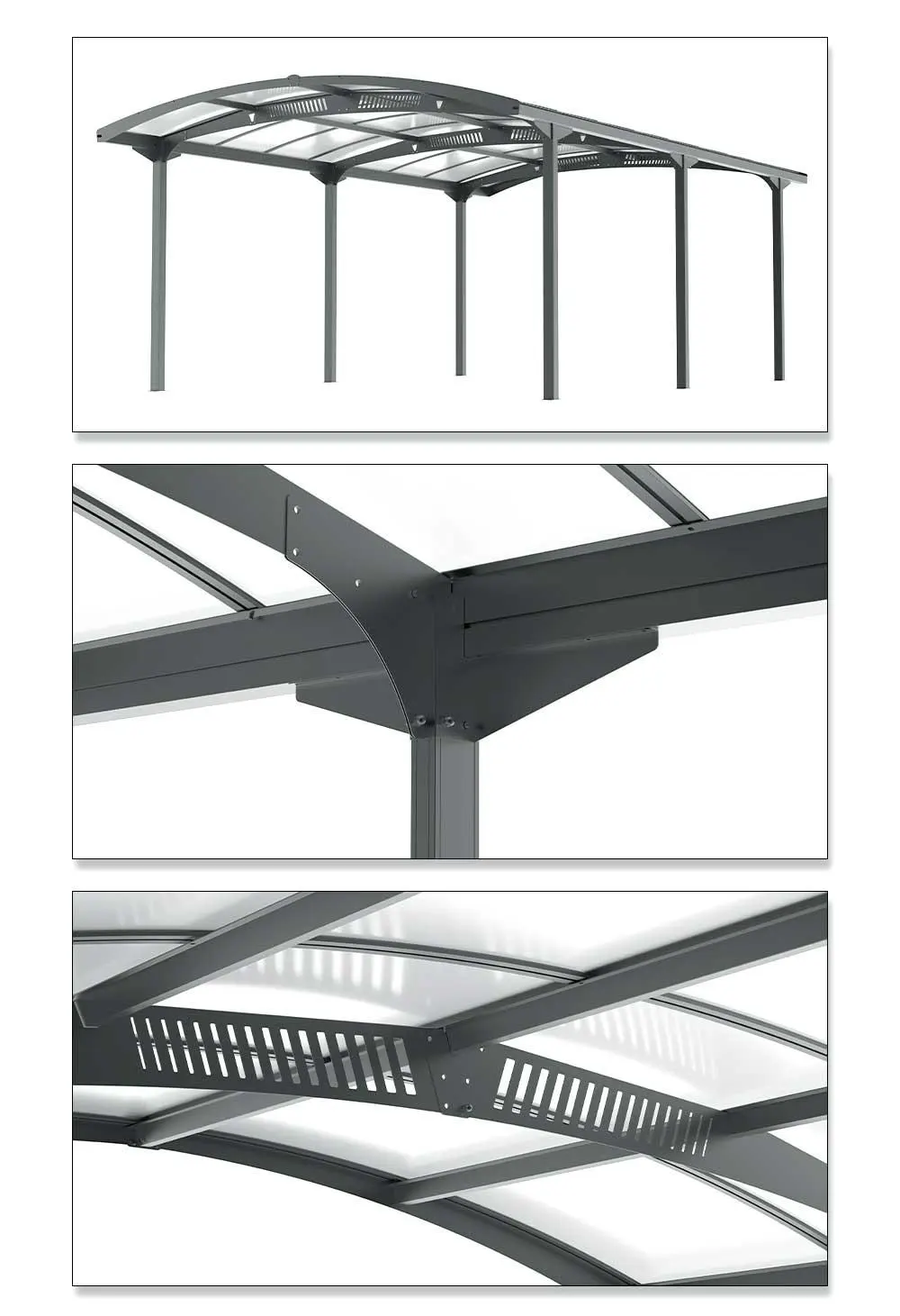 The Advantages of Aluminum Carports: Why I Chose Aluminum Over Steel 10 Heavy-Duty Aluminum Frame Carpor