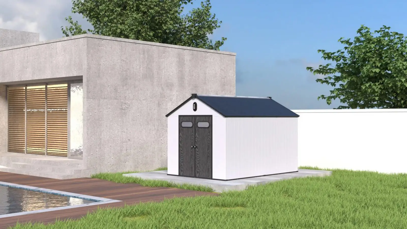 Developing 5 Functions of Plastic Sheds: From Clutter Room to Multi-Functional Space 10 resin-plastic-shed-bike-storage-solutions-2025