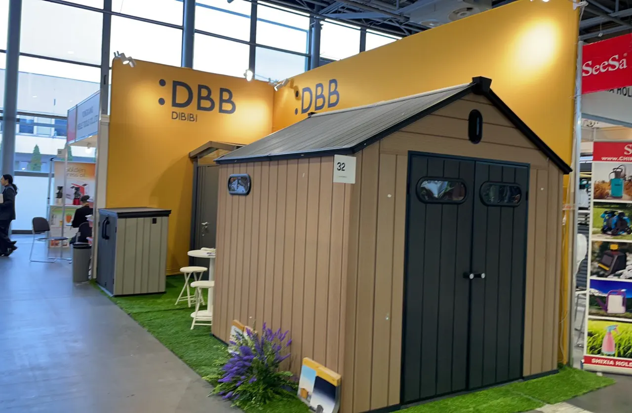 DBB Brand Debuts at GARDENIA 2025: Innovative Storage Solutions Draw Interest at Poznań Garden Expo 5 Polish-exhibition-site-1