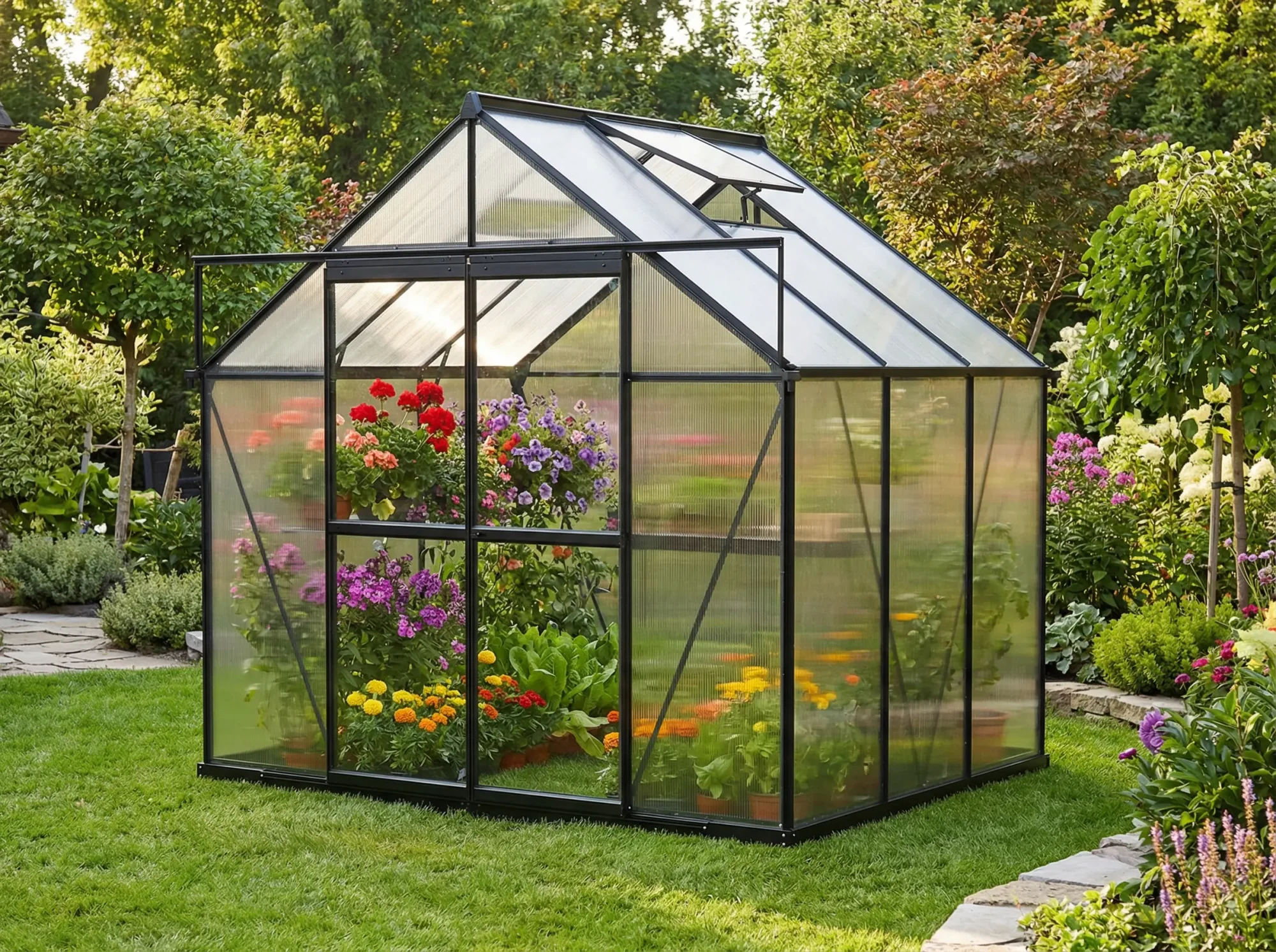 Glendon(Spokane, WA, United States) 1 polycarbonate-greenhouse