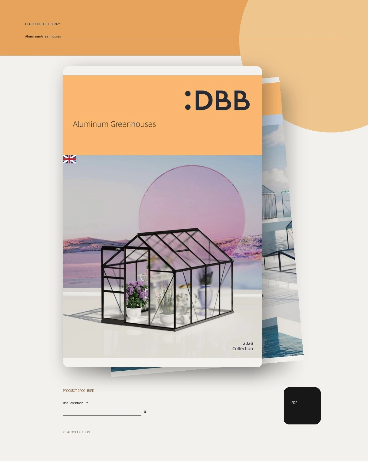 Catalogs 2 aluminum greenhouses brochure