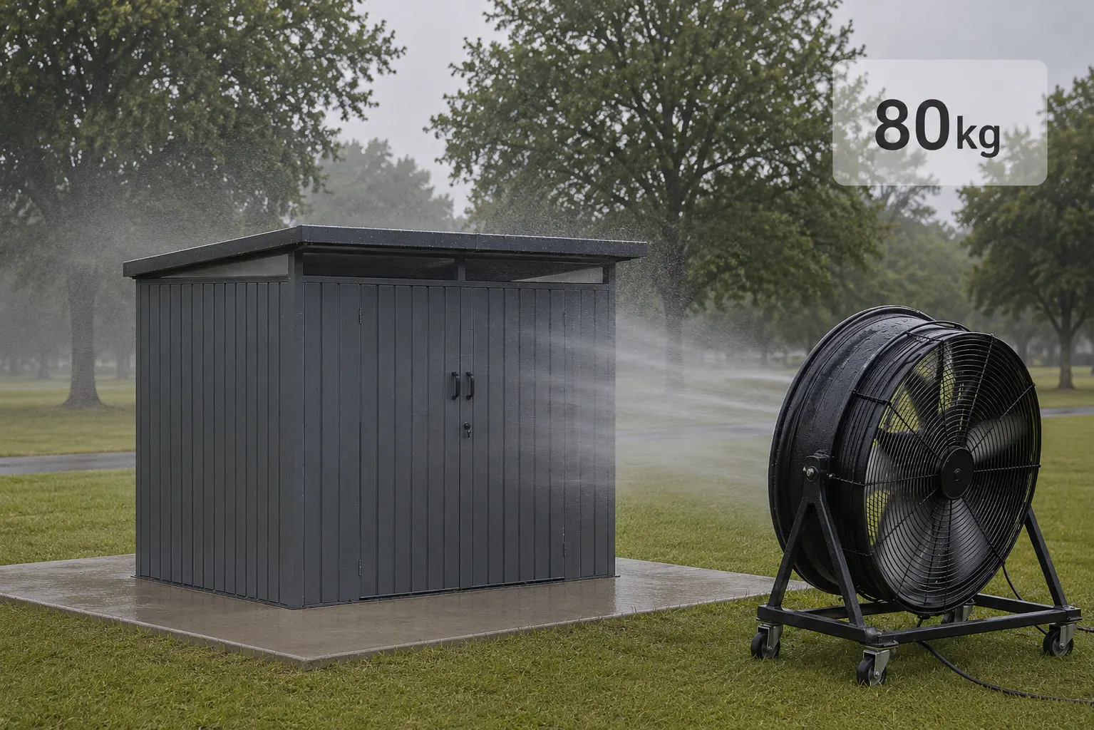 Weather Resistance Testing for Outdoor Structures 3 Quality-outdoor-structures-weather-test