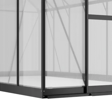 10x12-ft-aluminium-gable-roof-greenhouse-with-polycarbonate-panels-s-series-detail-4