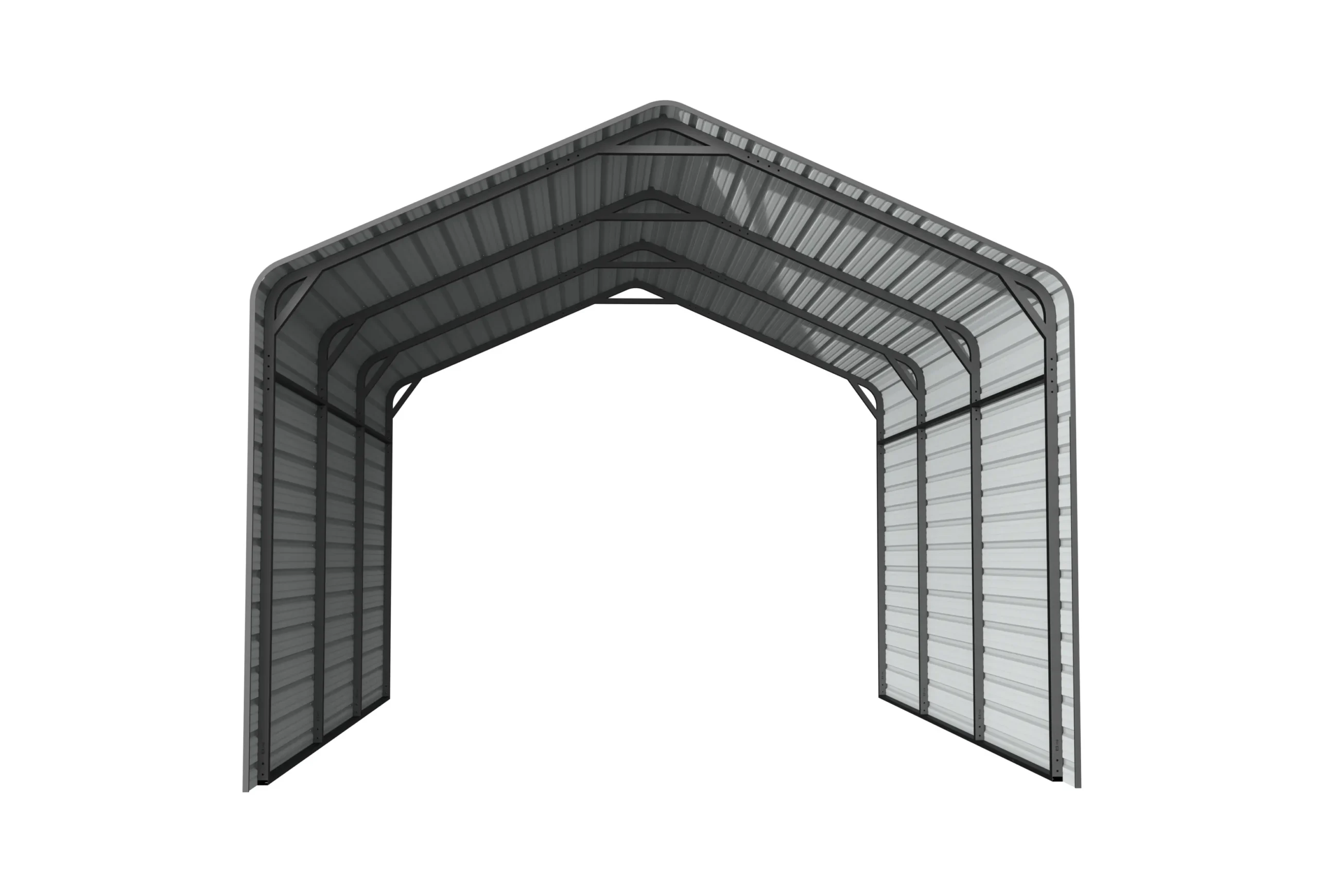 10 x 15 ft Side-Enclosed Metal Carport with Horizontal Tile Roof 1 10x15-ft-side-enclosed-metal-carport-with-horizontal-tile-roof-product-1-scaled