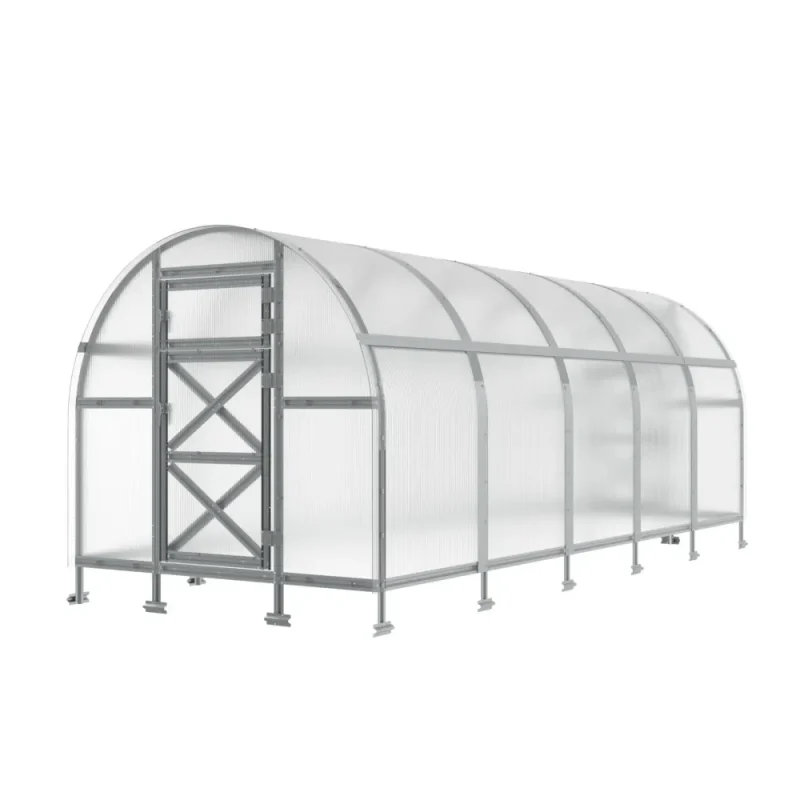10x16-ft-steel-arched-roof-greenhouse-product-1