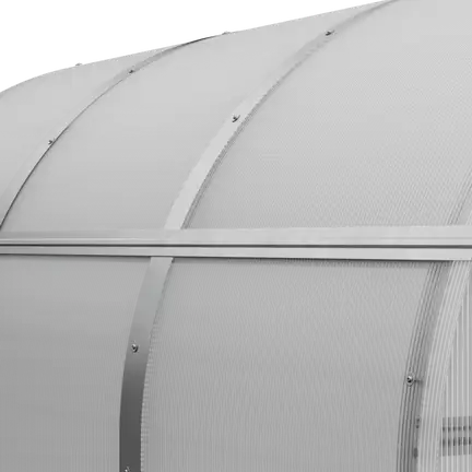 10x23-ft-steel-arched-roof-greenhouse-detail-2