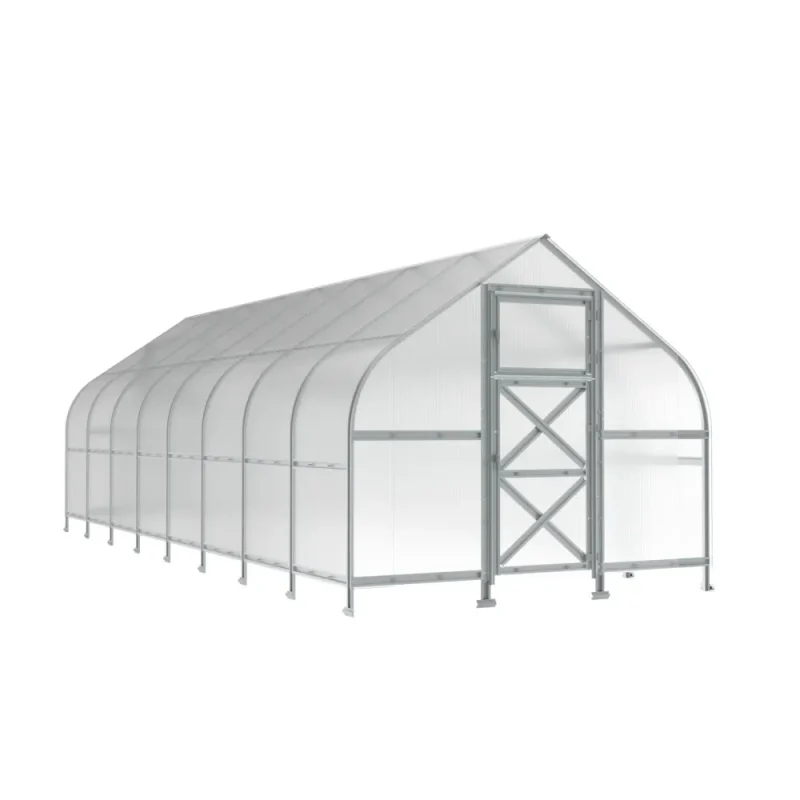 10x26-ft-steel-curved-eave-gable-roof-greenhouse-product