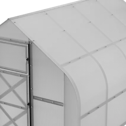 10x33-ft-steel-curved-eave-gable-roof-greenhouse-detail-3