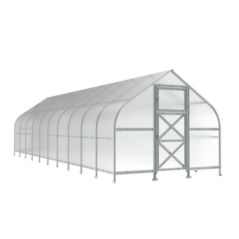 10x33-ft-steel-curved-eave-gable-roof-greenhouse-product