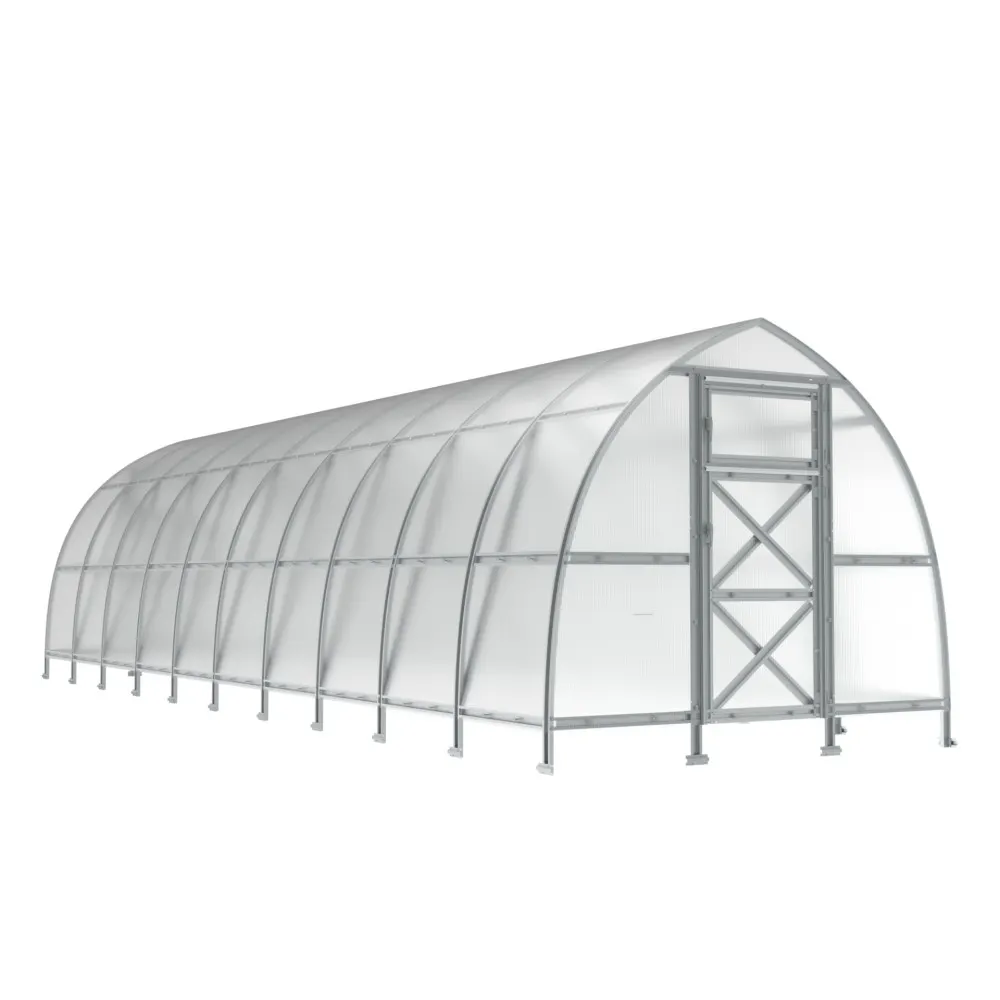 10 x 34 ft Steel Gothic Arch Roof Greenhouse 1 10x34-ft-steel-pointed-arch-roof-greenhouse-product-1