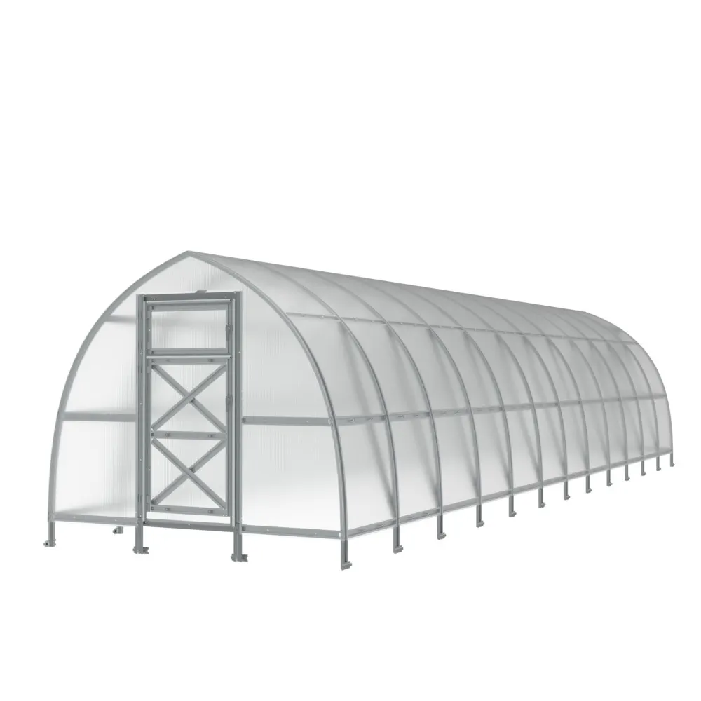 10 x 40 ft Steel Gothic Arch Roof Greenhouse 2 10x40-ft-steel-pointed-arch-roof-greenhouse-product-2