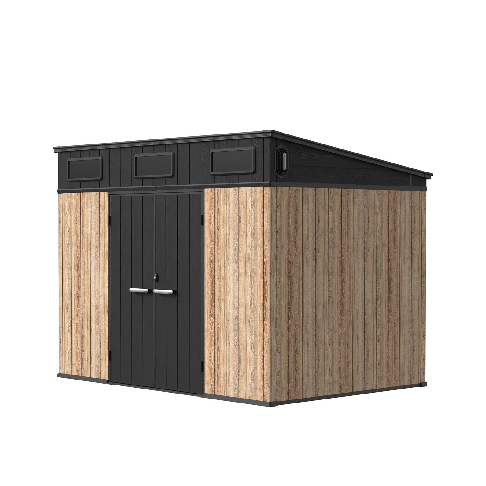 10 x 7 ft Pent Roof Resin Storage Shed | KC2 6 10x7-ft-pent-roof-resin-storage-shed-kc2-product-7