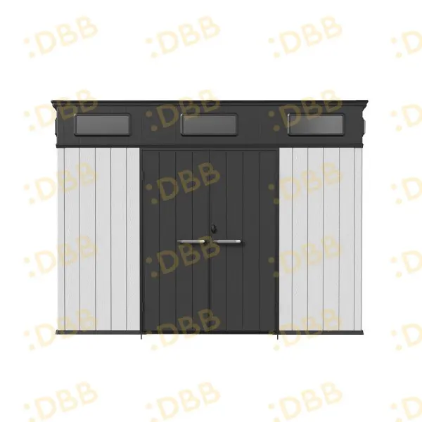 10 x 7 ft Pent Roof Resin Storage Shed | KC2 8 10x7-ft-pent-roof-resin-storage-shed-kc2-product-9