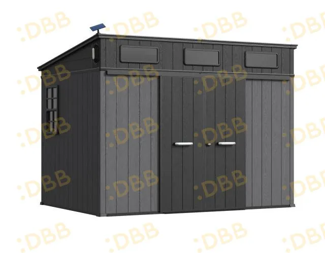 10 x 7 ft Pent Roof Resin Storage Shed | KC2 Ultra 11 10x7-ft-pent-roof-resin-storage-shed-kc2-ultra-product-1