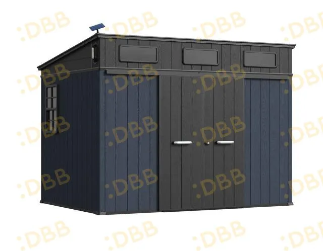10 x 7 ft Pent Roof Resin Storage Shed | KC2 Ultra 2 10x7-ft-pent-roof-resin-storage-shed-kc2-ultra-product-2