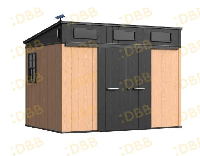 10 x 7 ft Pent Roof Resin Storage Shed | KC2 Ultra 3 10x7-ft-pent-roof-resin-storage-shed-kc2-ultra-product-3