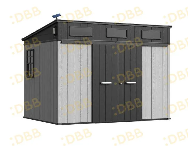 10 x 7 ft Pent Roof Resin Storage Shed | KC2 Ultra 4 10x7-ft-pent-roof-resin-storage-shed-kc2-ultra-product-4