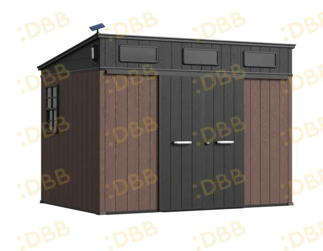 10 x 7 ft Pent Roof Resin Storage Shed | KC2 Ultra 6 10x7-ft-pent-roof-resin-storage-shed-kc2-ultra-product-6