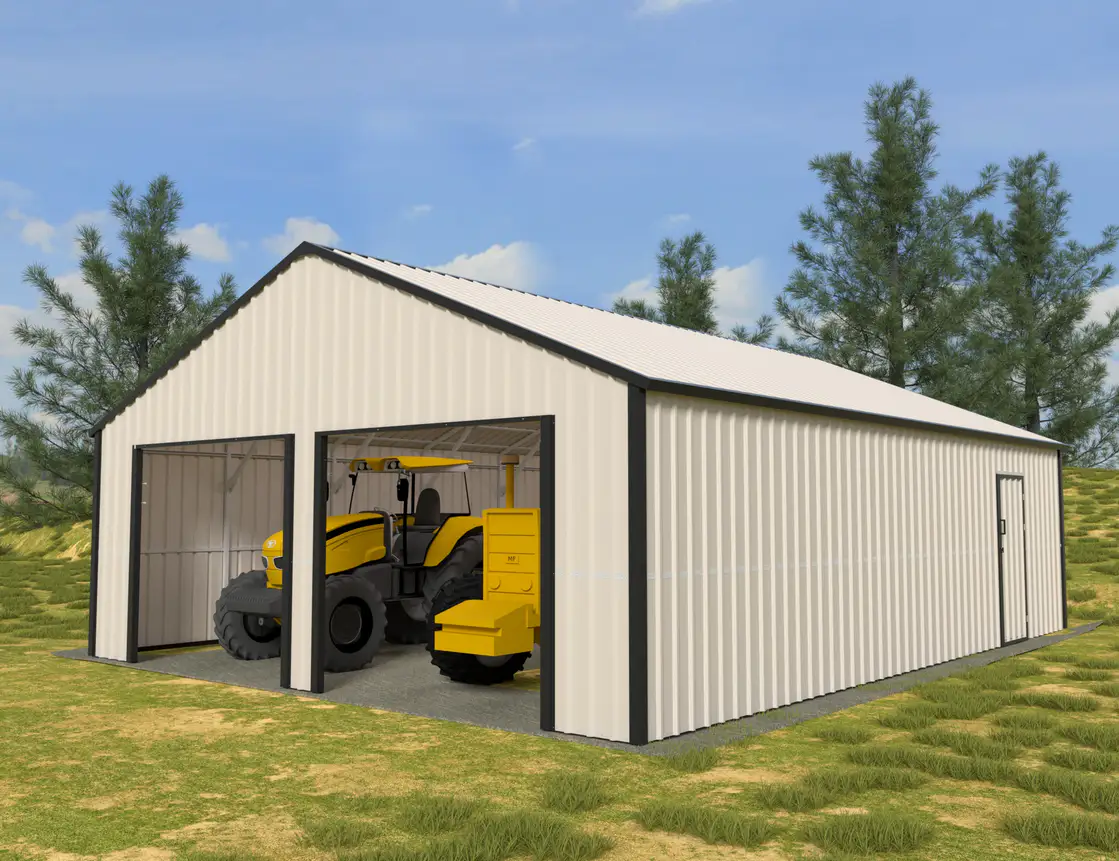 10x8-ft-single-car-metal-garage-scene-2