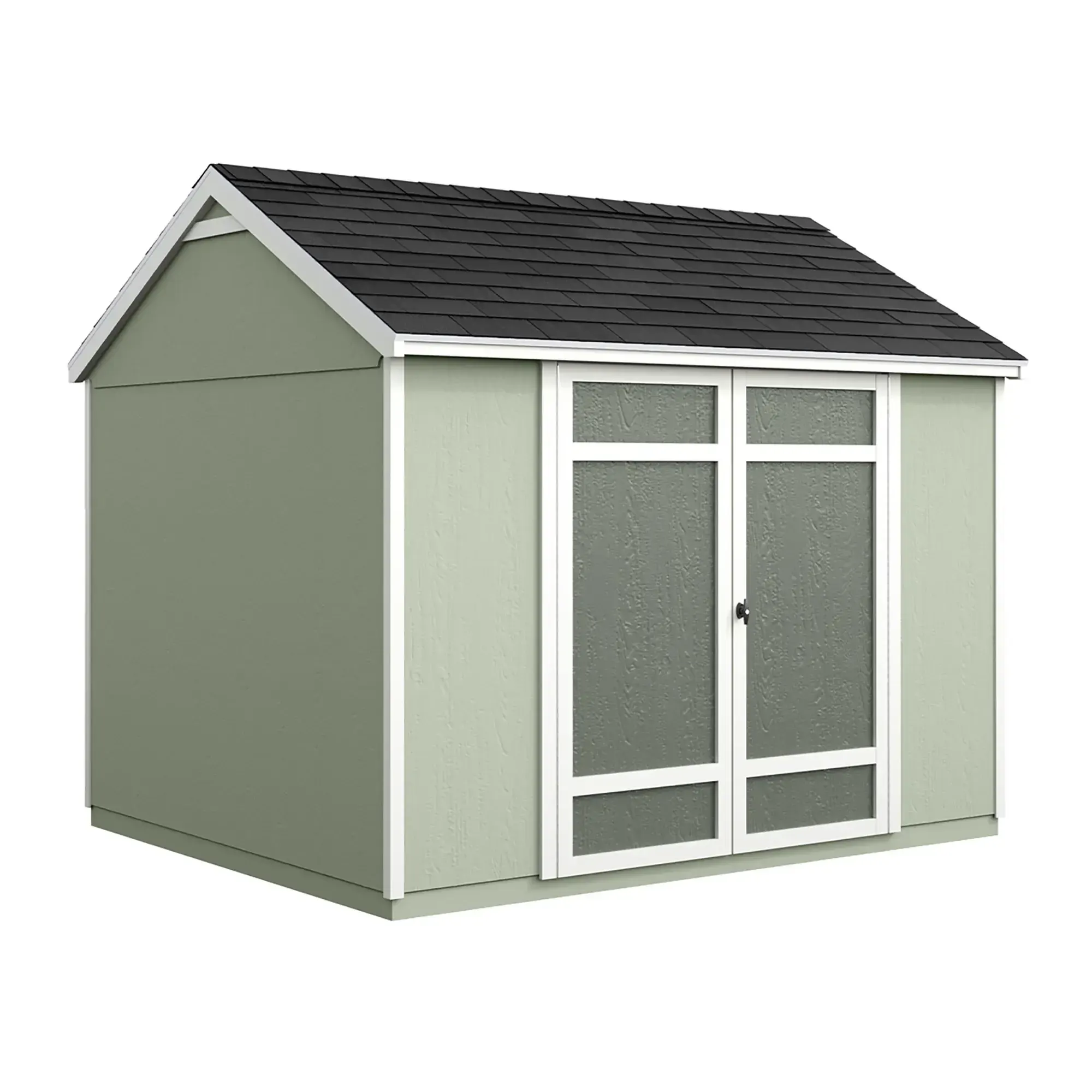 10 x 8 ft Wooden Gable Roof Storage Shed 1 10x8-ft-wooden-gable-garden-room-product