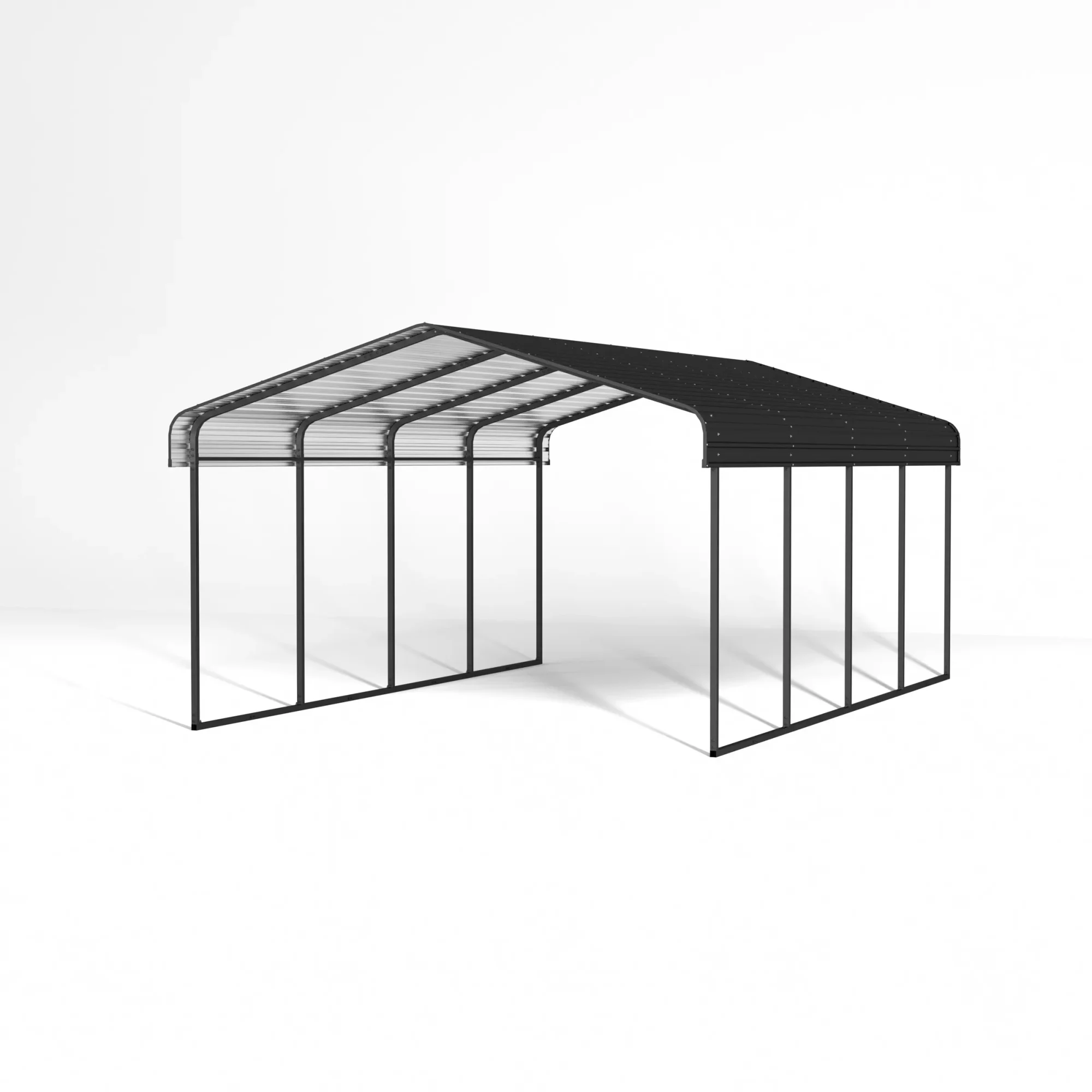 12x20-ft-open-sided-metal-carport-with-horizontal-tile-roof-detail-4-1
