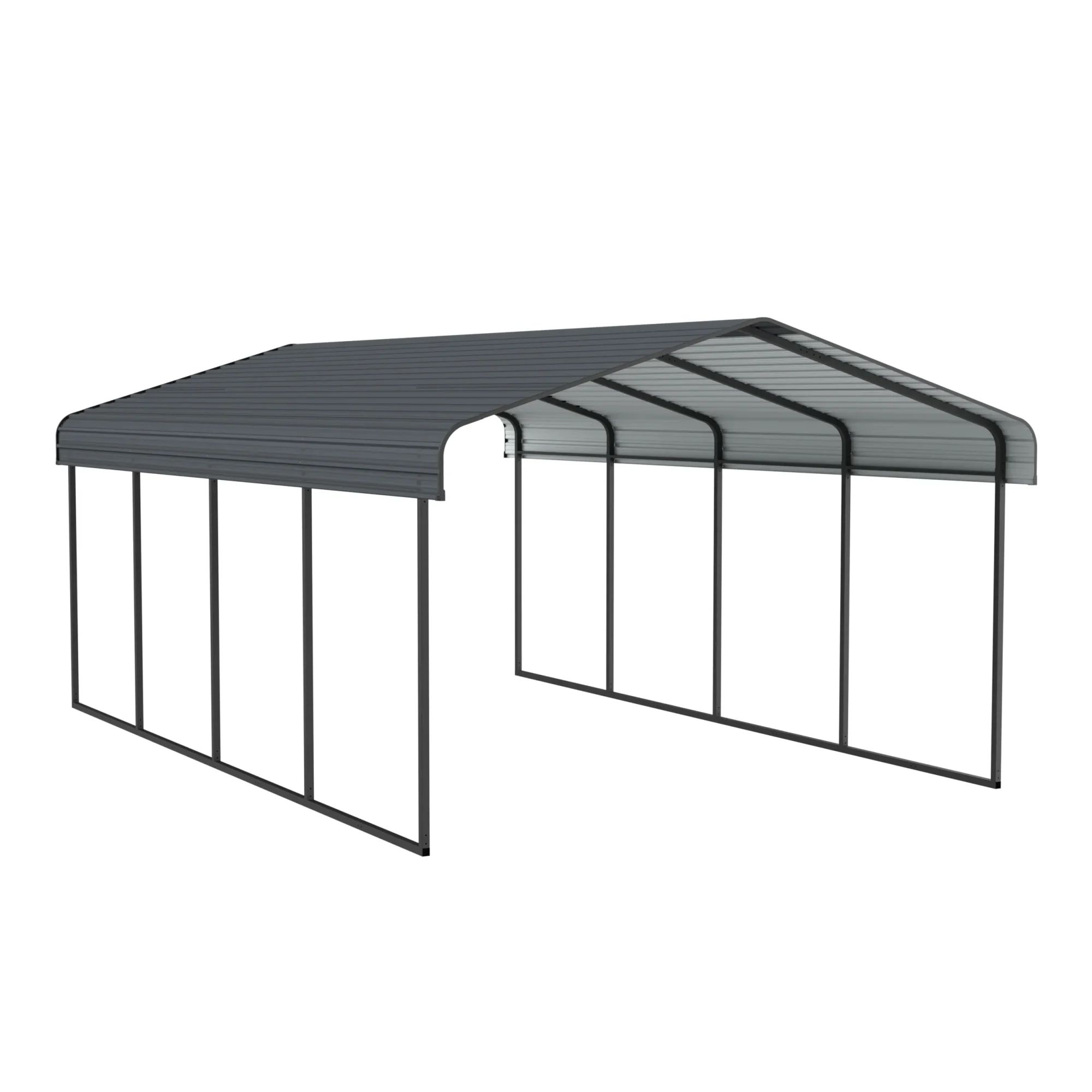 12x20-ft-open-sided-metal-carport-with-horizontal-tile-roof-product-6