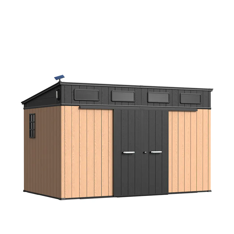 12 x 7 ft Pent Roof Resin Storage Shed | KC2 Pro 4 12x7-ft-pent-roof-resin-storage-shed-kc2-pro-product-11