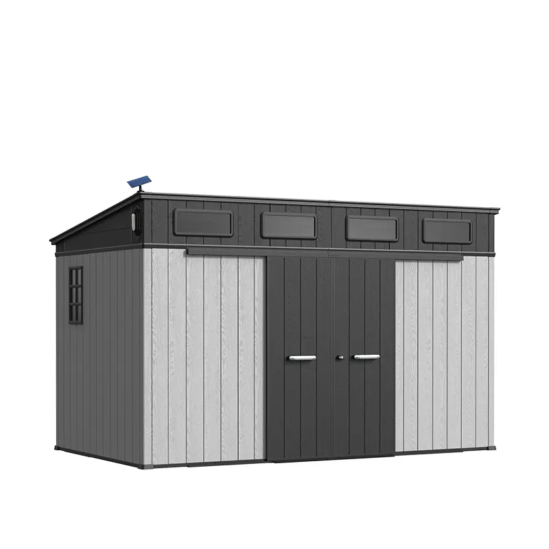 12 x 7 ft Pent Roof Resin Storage Shed | KC2 Pro 6 12x7-ft-pent-roof-resin-storage-shed-kc2-pro-product-5