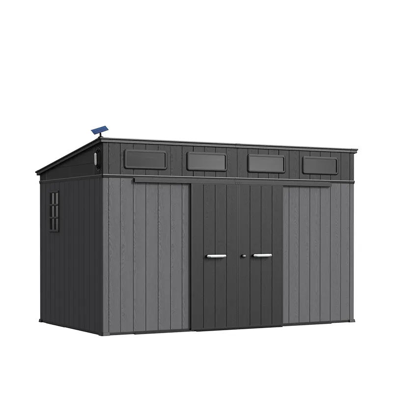 12 x 7 ft Pent Roof Resin Storage Shed | KC2 Pro 5 12x7-ft-pent-roof-resin-storage-shed-kc2-pro-product-8