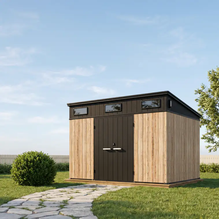 Why DBB 8 12x7-ft-pent-roof-resin-storage-shed-kc2-scene-20