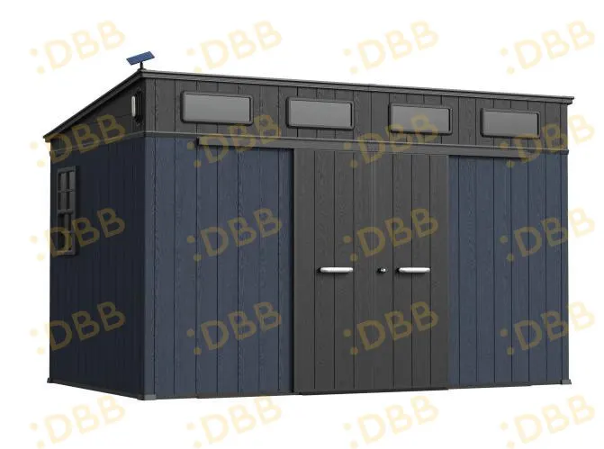 12 x 7 ft Pent Roof Resin Storage Shed | KC2 Ultra 3 12x7-ft-pent-roof-resin-storage-shed-kc2-ultra-product-3