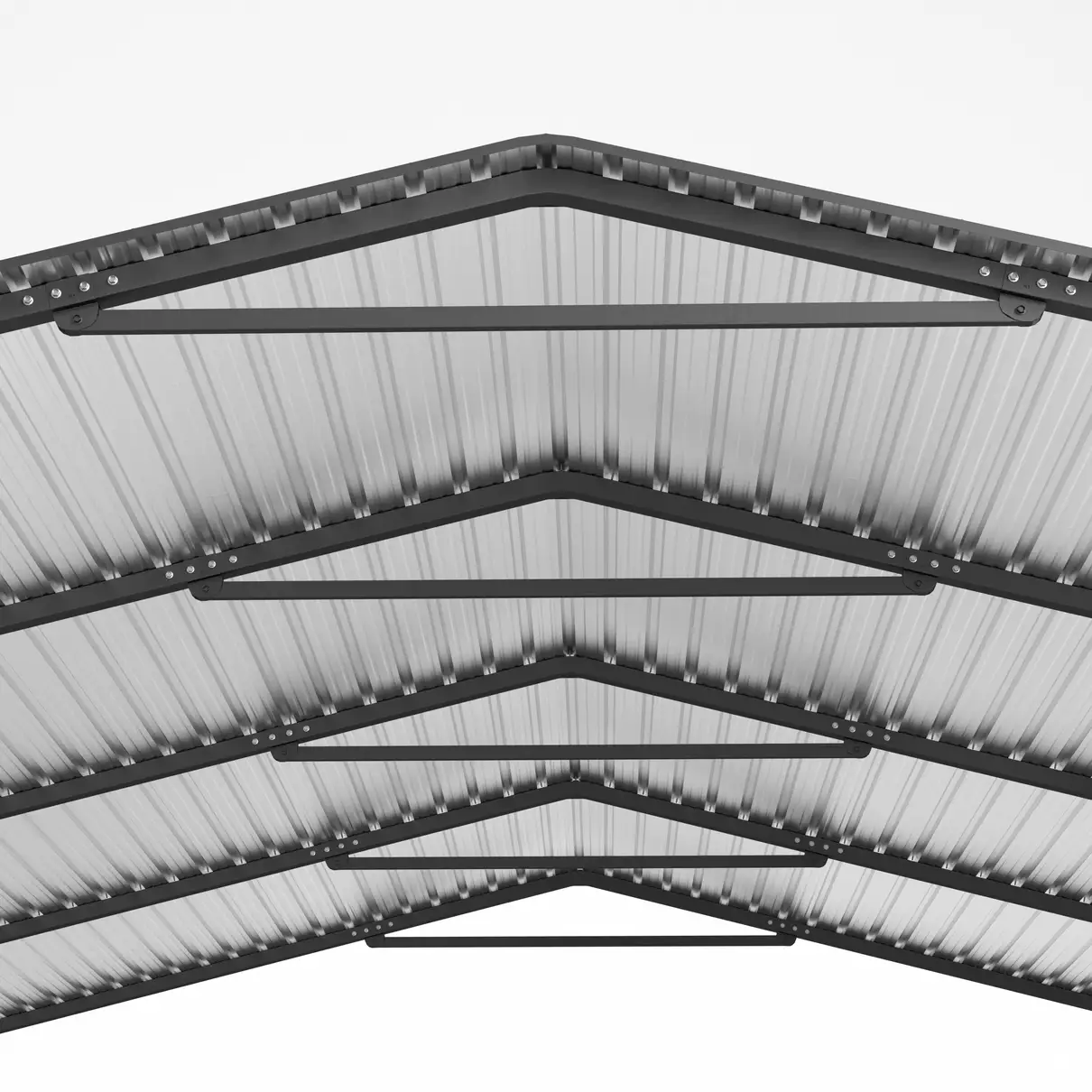 20x20-ft-open-sided-metal-carport-with-horizontal-tile-roof-detail-11