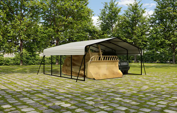 20x20-ft-open-sided-metal-carport-with-horizontal-tile-roof-scene-9