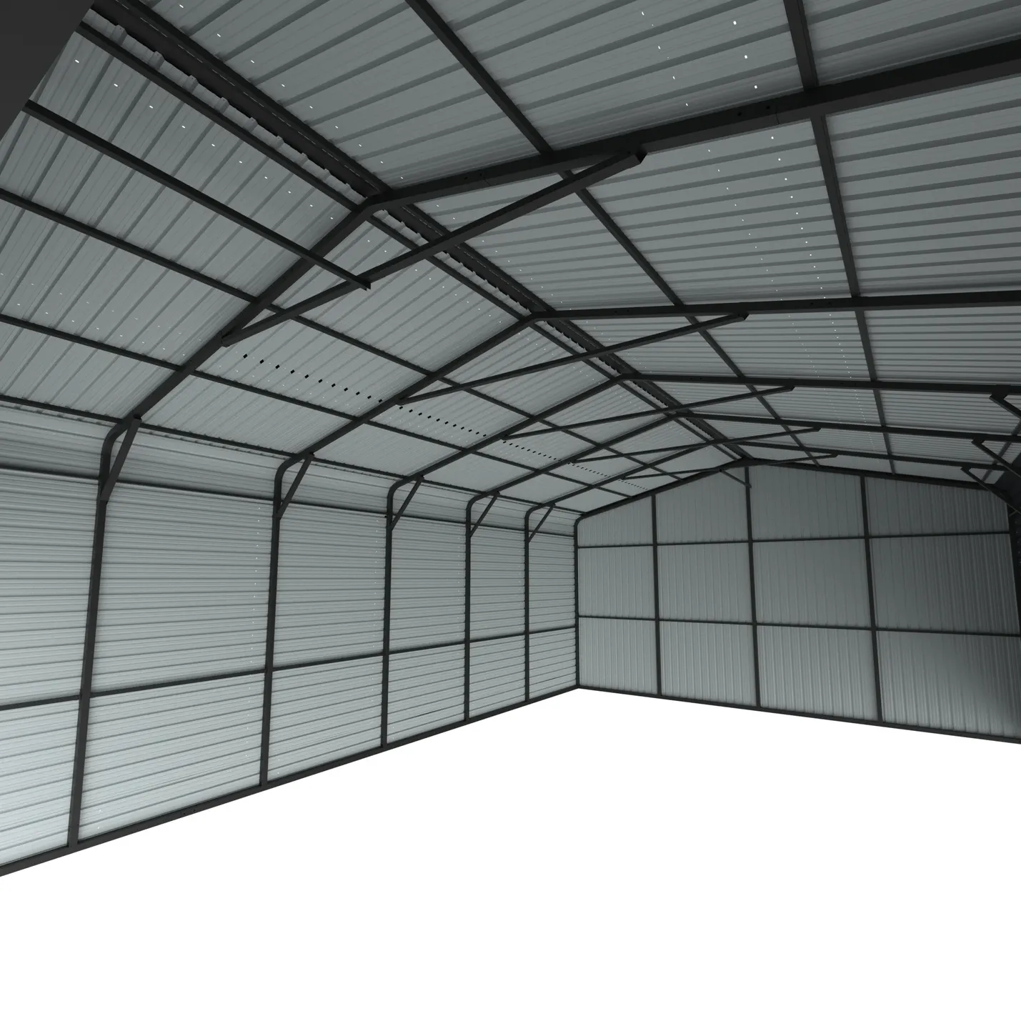 20x30-ft-multi-car-metal-garage-detail-1