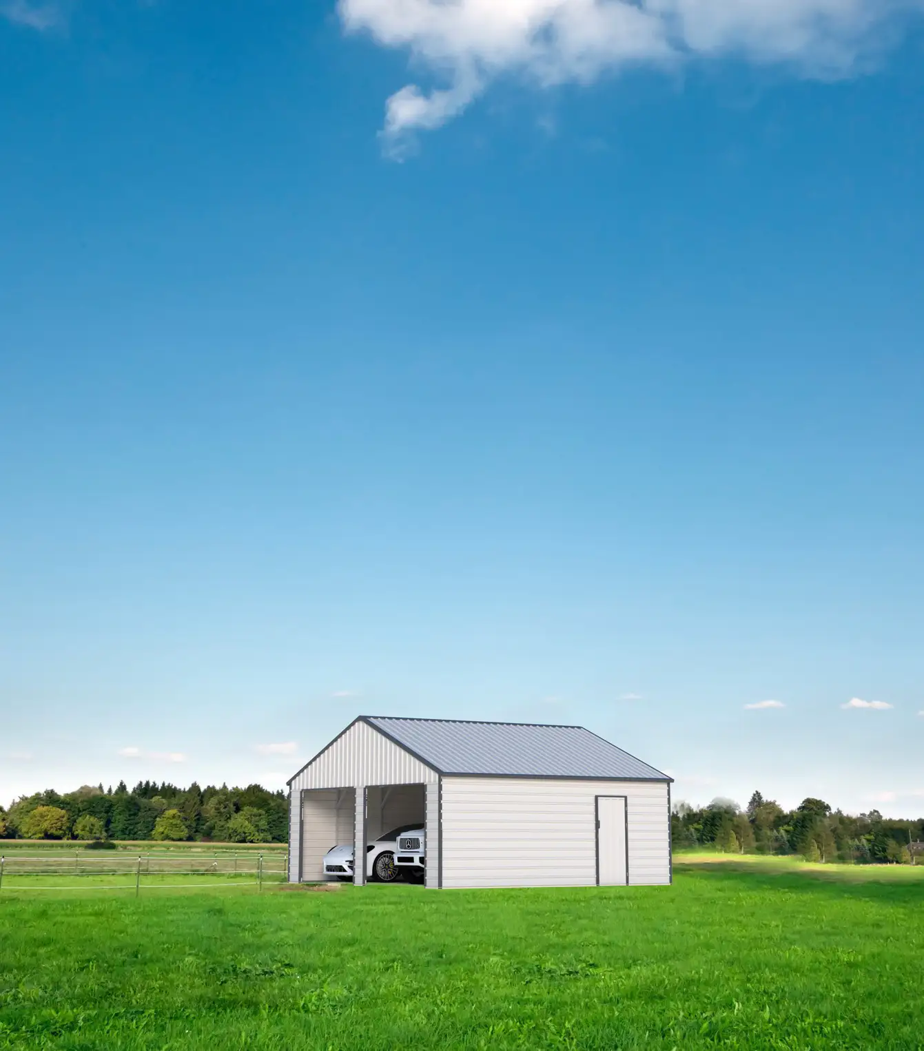 23x22-ft-multi-car-metal-garage-scene-13