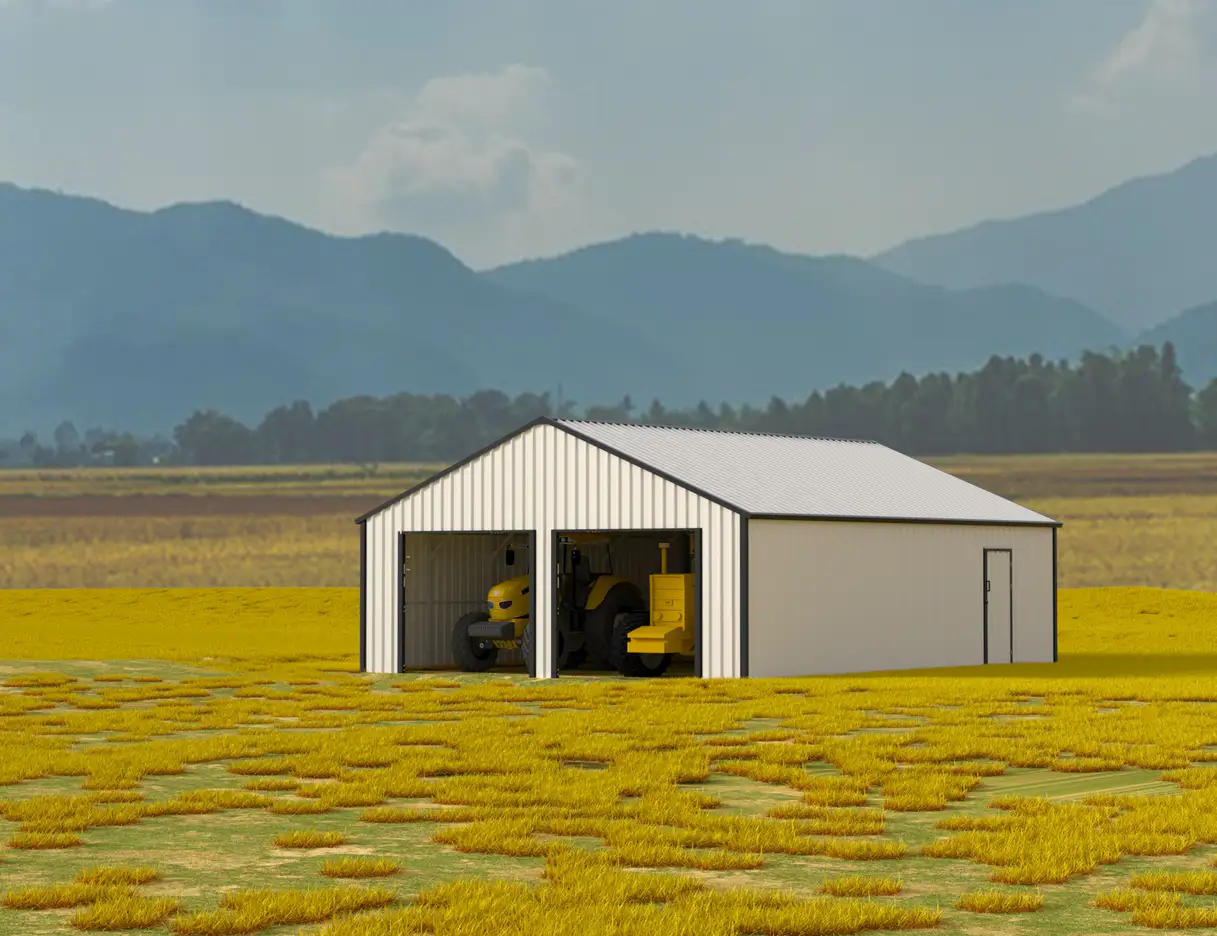 23x22-ft-multi-car-metal-garage-scene-17