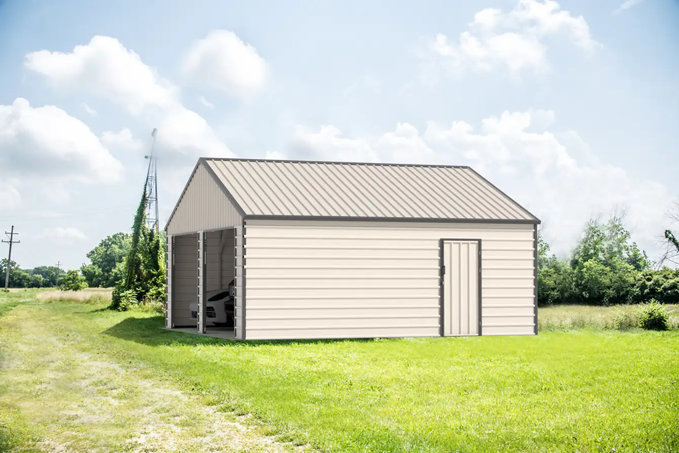 23x22-ft-multi-car-metal-garage-scene-19