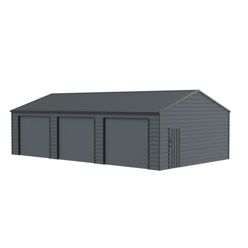 23 x 40 ft Multi-Car Metal Garage 5 23x40-ft-multi-car-metal-garage-product-2-scaled