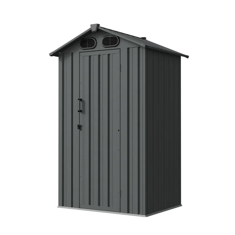 4 x 3 ft Gable Roof Metal Storage Shed | KS 10 4x3-ft-gable-roof-metal-storage-shed-ks-product-1