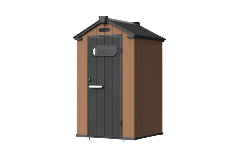 4 x 4 ft Gable Roof Resin Storage Shed | KC2 3 4x4-ft-gable-roof-resin-storage-shed-kc2-product-1