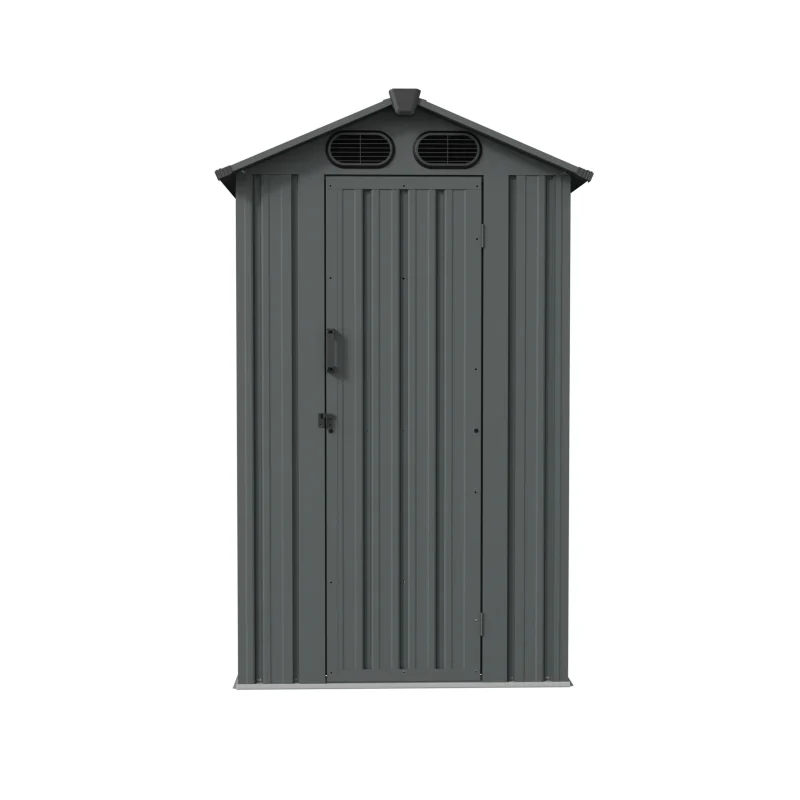 4 x 6 ft Gable Roof Metal Storage Shed | KS 12 4x6-ft-gable-roof-metal-storage-shed-ks-product-1-scaled