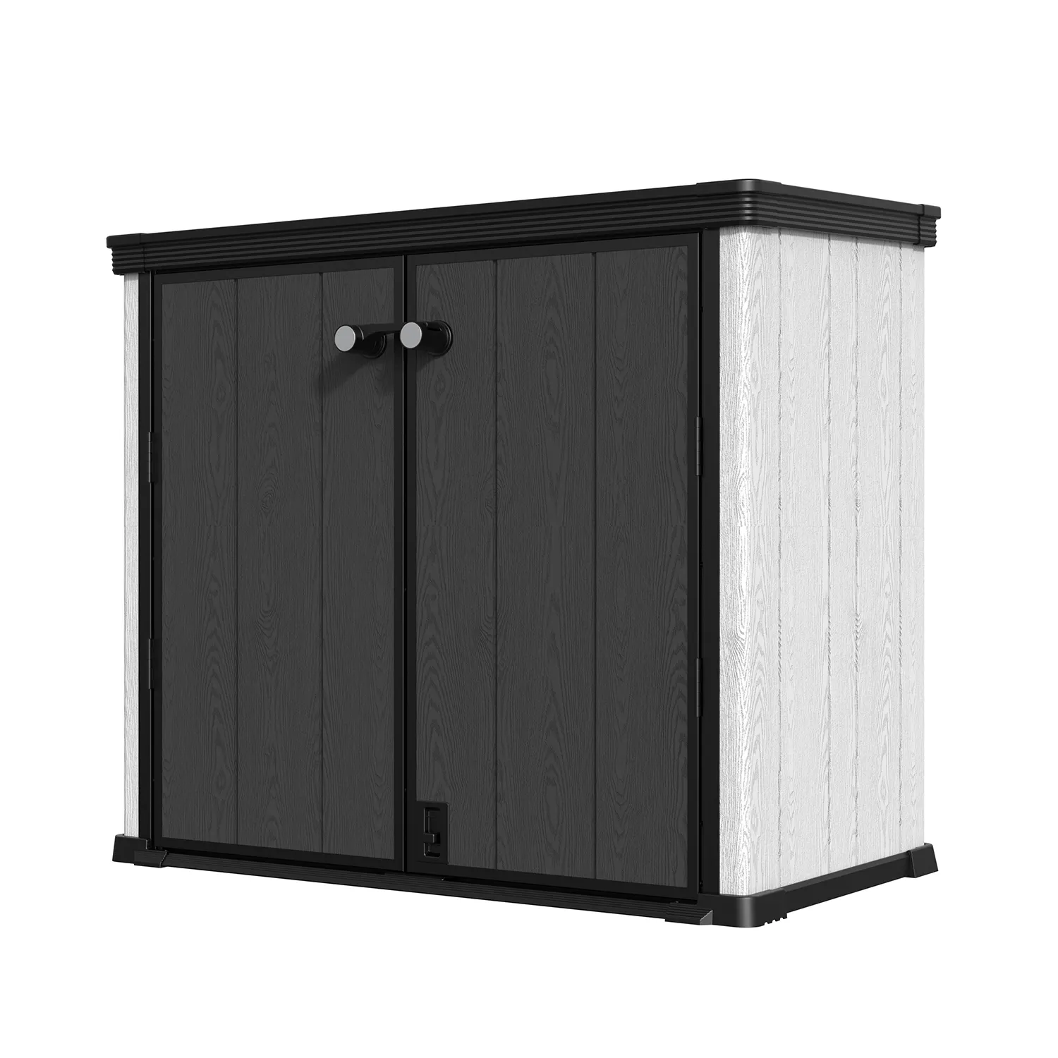 540 L Vertical Resin Outdoor Storage Cabinet | KC2 1 540-l-horizontal-resin-outdoor-storage-cabinet-with-fixed-roof-kc2-product-1