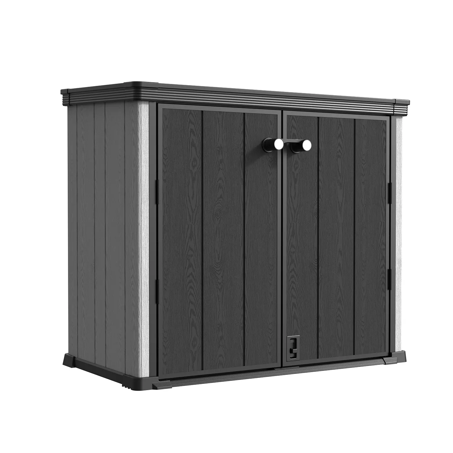 540 L Vertical Resin Outdoor Storage Cabinet | KC2 2 540-l-horizontal-resin-outdoor-storage-cabinet-with-fixed-roof-kc2-product-2